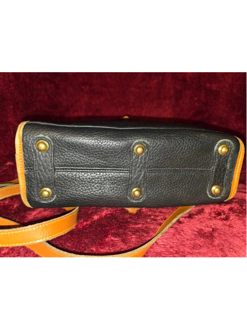 Women's Dooney & Bourke Crossbody Bag One Size Black Brown - Picture 5 of 15